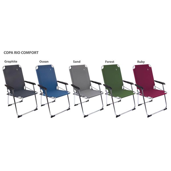 Bo-Camp Chair Copa Rio L Aluminium Ocean