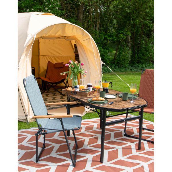 Bo-Camp Industrial Collection Table Woodbine Case 150 x 80cm