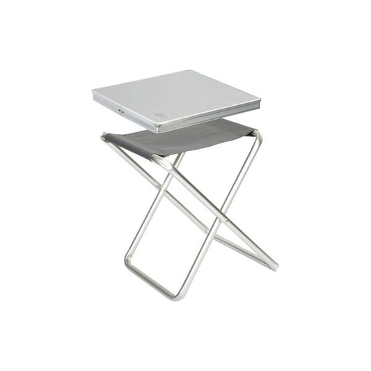 Bo-Camp Stool & Top Foldable Grey