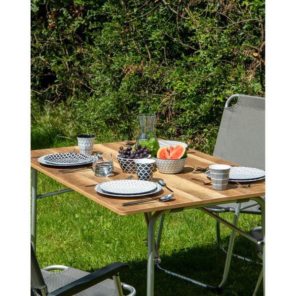 Bo-Camp Table Feather 110 x 70cm