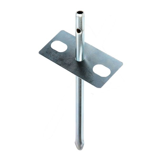 Bo-Camp Windbreak Peg with Plate 30cm 4 Pieces