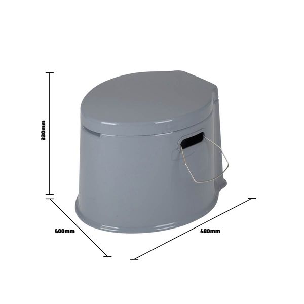 Bo-Camp Portable Toilet 7L