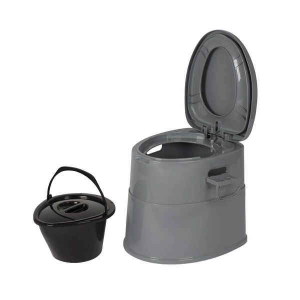 Bo-Camp Portable Toilet Dividable Compact 7L