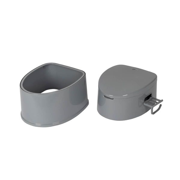 Bo-Camp Portable Toilet Dividable Compact 7L