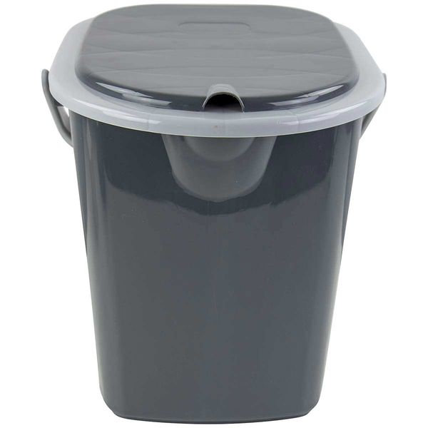 Bo-Camp Portable Square Toilet - Grey