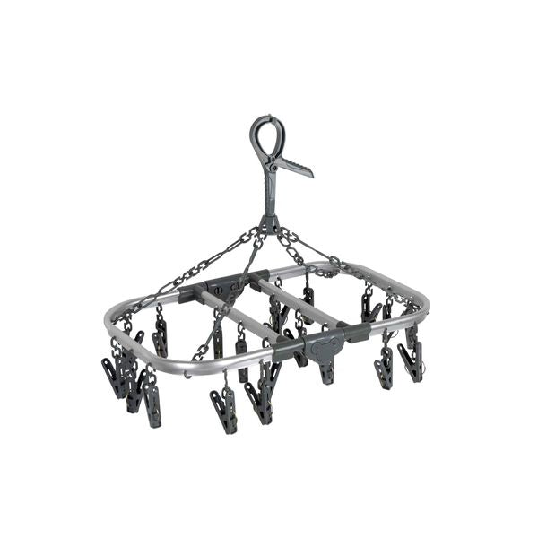 Bo-Camp Drying Carousel Foldable Oval 20 Pegs