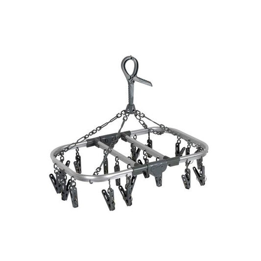 Bo-Camp Drying Carousel Foldable Oval 20 Pegs