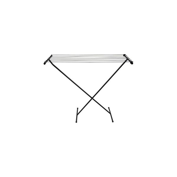 Bo-Camp Drying Rack Compact Steel Scissor Model Black 5.5m