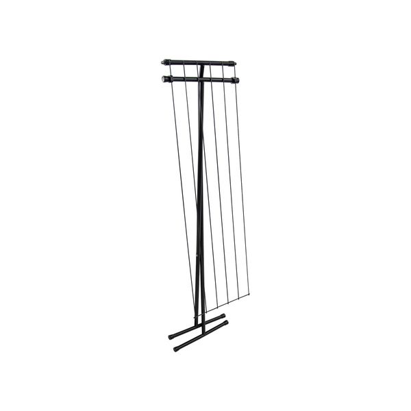 Bo-Camp Drying Rack Compact Steel Scissor Model Black 5.5m