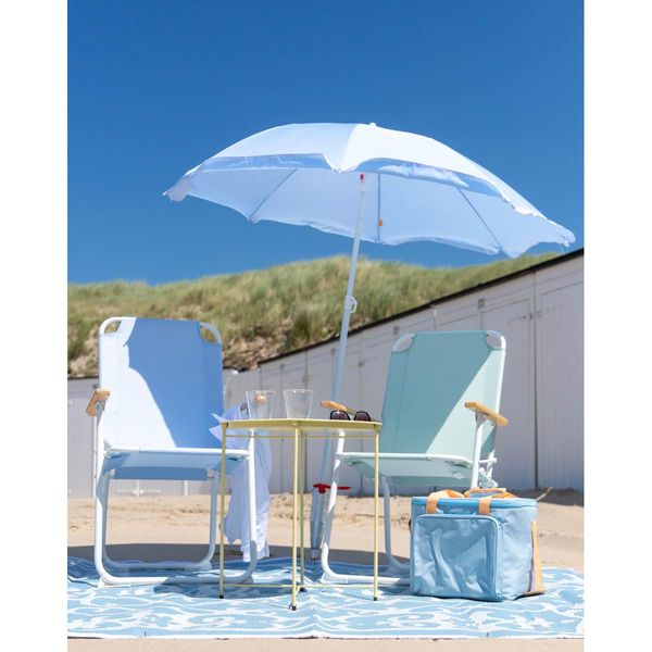 Bo-Camp Pastel Collection Parasol Lautrec Blue Dia 165cm