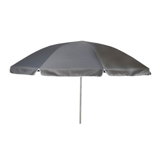 Bo-Camp Parasol Articulated Arm Polyester Dia 200cm Grey