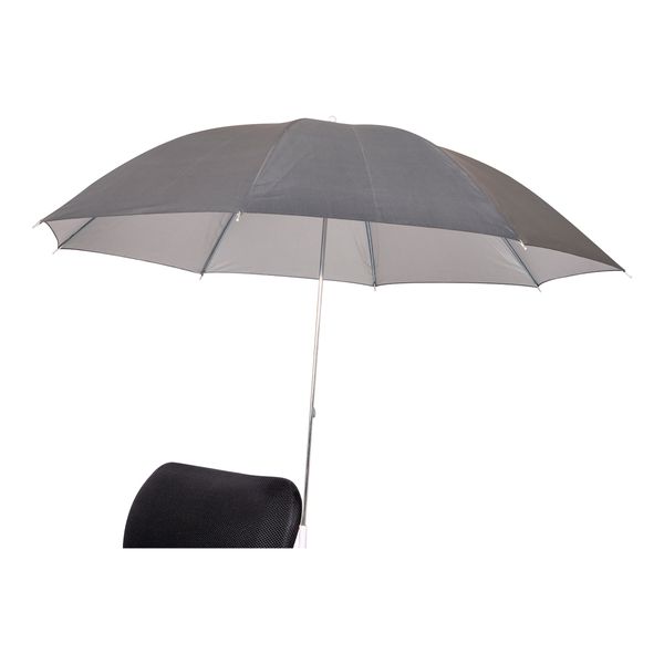 Bo-Camp Parasol for Chair Universal Polyester Dia 106cm Grey