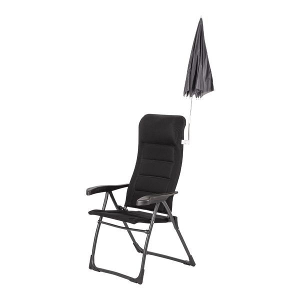 Bo-Camp Parasol for Chair Universal Polyester Dia 106cm Grey