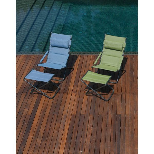 Crespo Lounger AP/262 Tex Comfort Blue