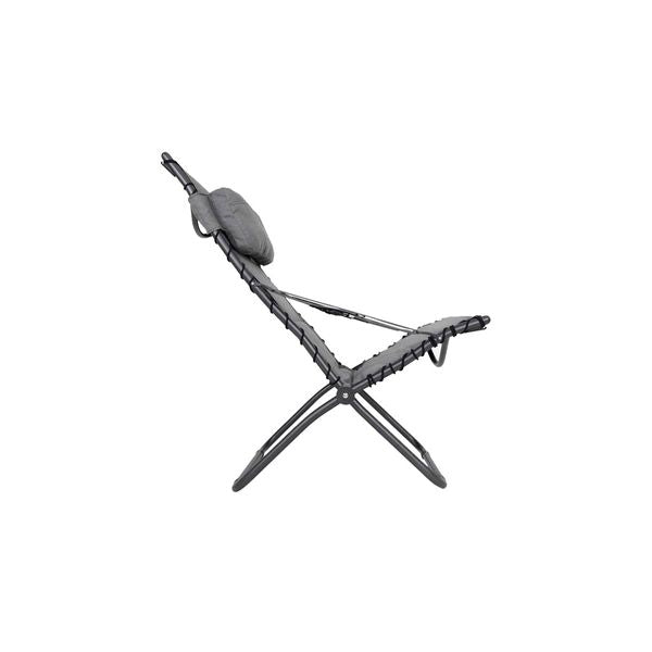Crespo Lounger AP/262 Tex Comfort Light Grey