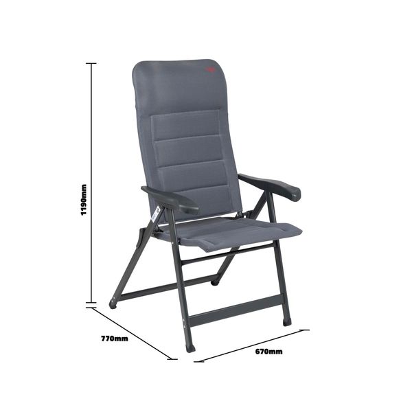 Crespo Chair AP/237 Air Deluxe Grey