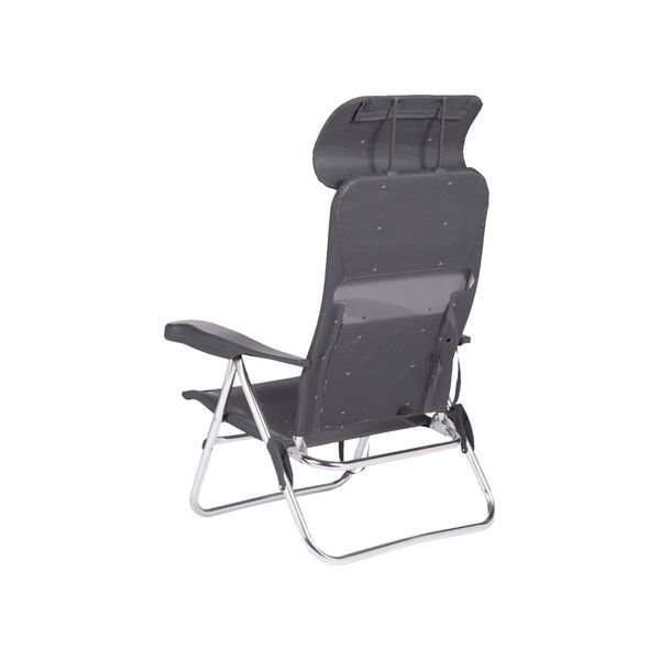 Crespo Beach Chair AL/205 Compact Dark Grey