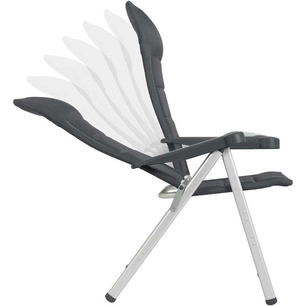 Crespo Reclining Chair AL/238-DL-40 Deluxe in Dark Grey (XL)