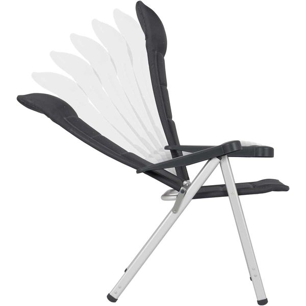 Crespo Reclining Chair AL/240-DL-40 Deluxe in Dark Grey (Large)