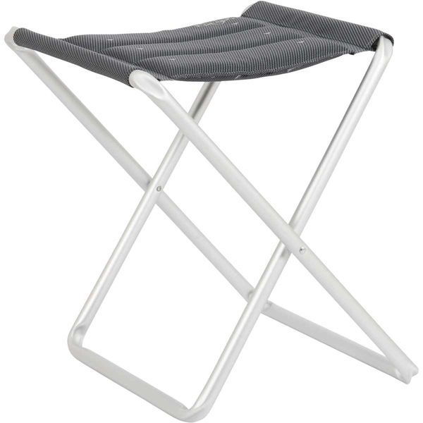 Crespo Stool/Footrest AL/302-DL-40 Deluxe in Dark Grey