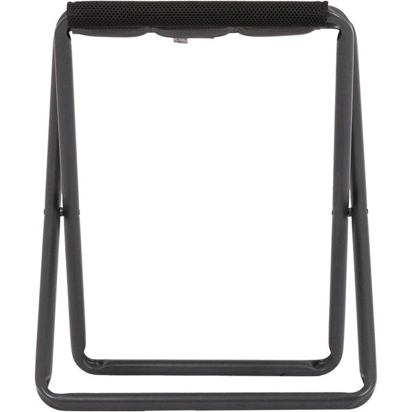 Crespo Stool/Footrest AP/302 Air Deluxe in Black (2025 Model)