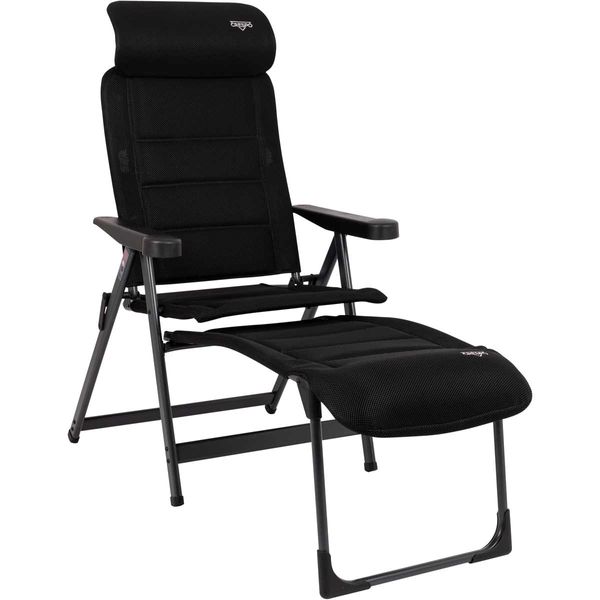 Crespo Footrest RP/215 Air Deluxe in Black (2025 Model)