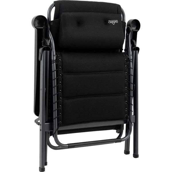 Crespo Zero Gravity Chair AP/232 Air Deluxe in Black (2025 Model)