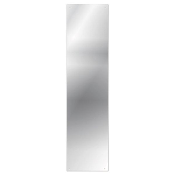 Rectangle Glass Mirror Pre-Drilled With Fixings 300 x 1200 x 4mm