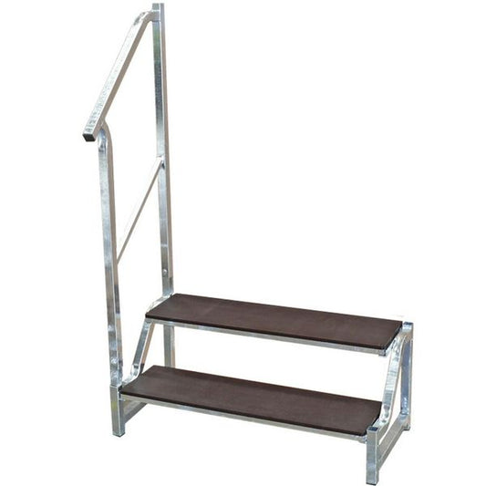 AG Free-Standing 2 Tread Step Galvanised