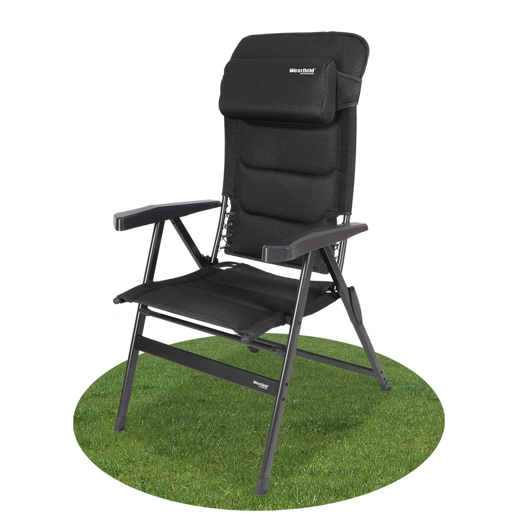 Westfield Alicante Folding Chair – Dark Smoke