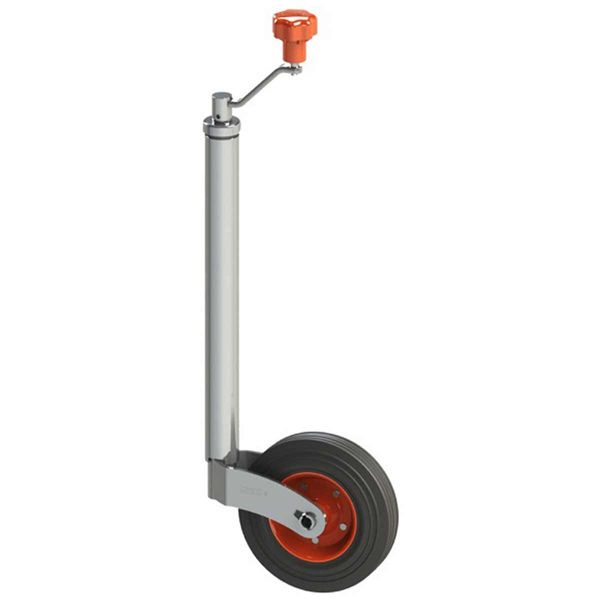 Kartt Turn-Lok Jockey Wheel (42mm Shaft, 200 x 50mm wheel)