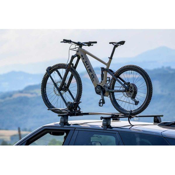 Menabo Clover Single Bike Rack for Roof Mounting (25kg Max. / Left)