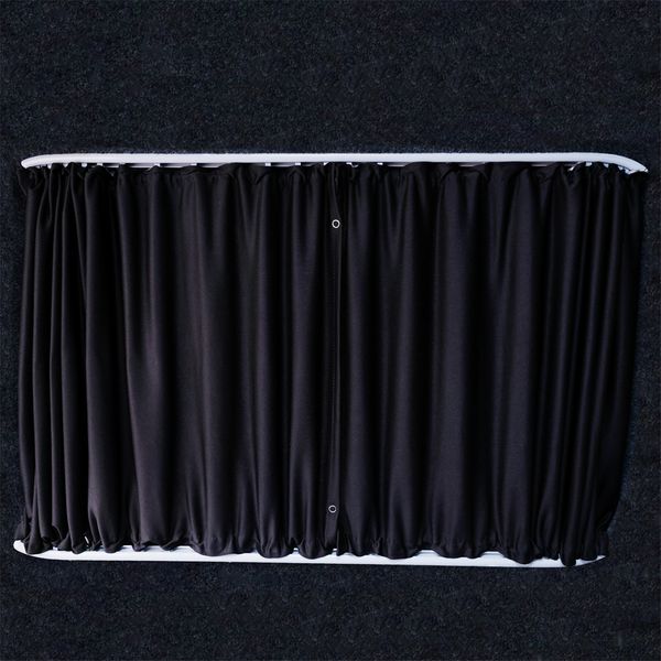AG Blackout Curtain for VW T5, T6 and T6.1 LWB (Rear Quarters Nearside)
