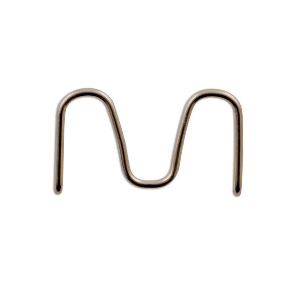 Power-TEC W-Shaped Stainless Steel Staples Pack of 100 (0.8mm)