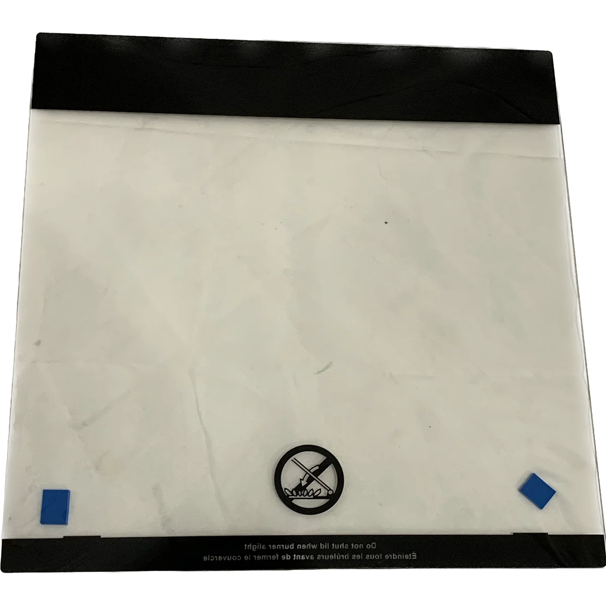 Thetford Spinflo Caprice and Triplex Clear Glass Lid