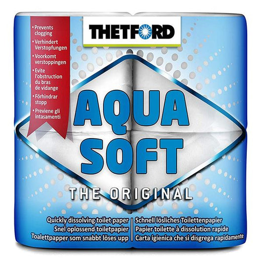 Thetford Aquasoft Toilet Tissue 4 Pack