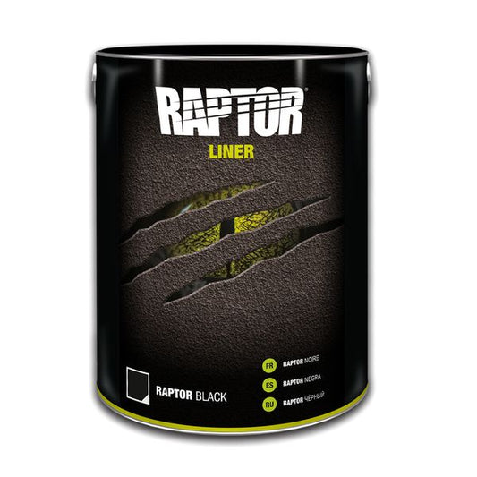 Raptor Tough Protective Coating 5 Litres Black