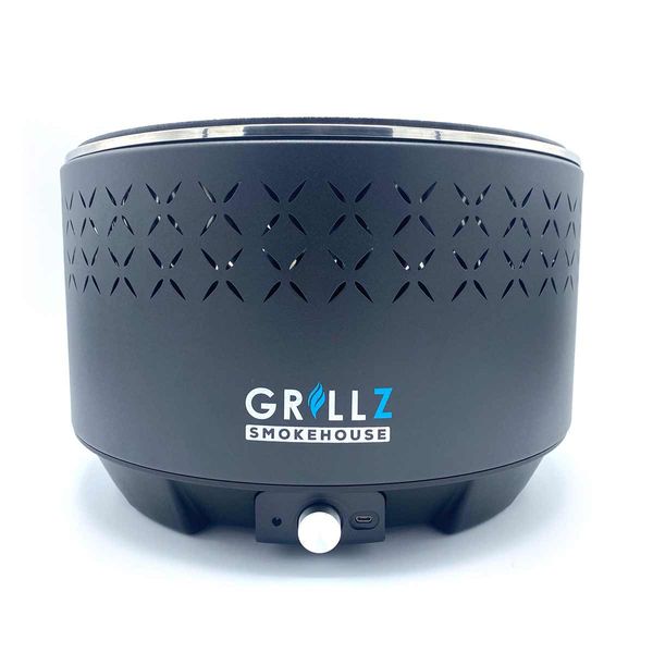 Wolf Outdoors Grillz Smoke House Lightweight Portable Grill with Lid
