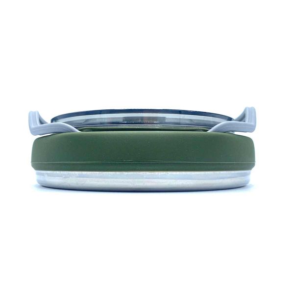 Wolf Outdoors EzyStow Collapsible Kettle 1L Olive Green