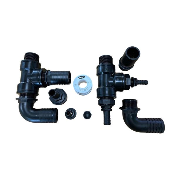 Plumbing Kit for Ducato Twin Water Tank (62L & 92L Tank Combined)