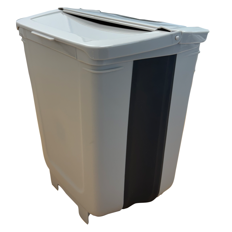 Quest 8L Collapsible Door Bin or Freestanding with Lid