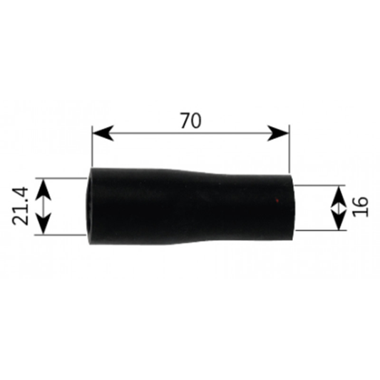 Alde 16:22 mm EPDM rubber connector