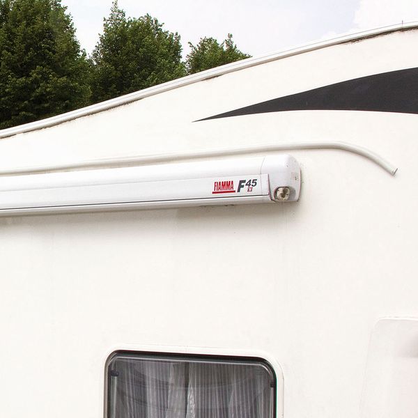 Fiamma Drip Stop 75cm Grey – Rain Gutter Door Deflector For Caravan & Motorhome