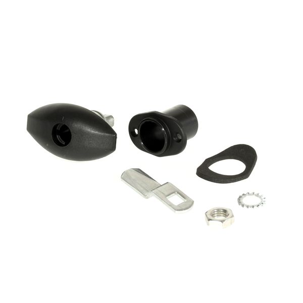 Zadi Push Lock Small Black