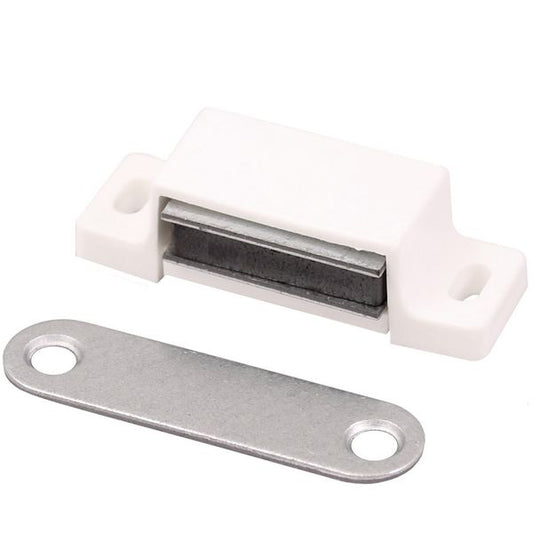 Magnetic Cupboard Catch White