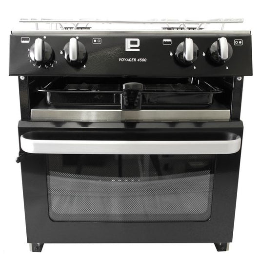 Voyager 4500 Deluxe Cooker No Ignition Black