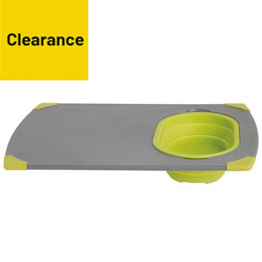 Collaps Chopping Board Grey and Green