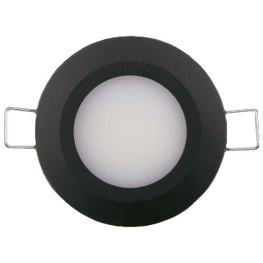 Slim Black LED Downlight for Recess Mount (Cool White / No Switch)