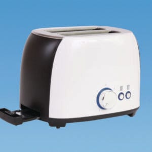 Appliances Household Powerpart 2 Slice Toaster – White