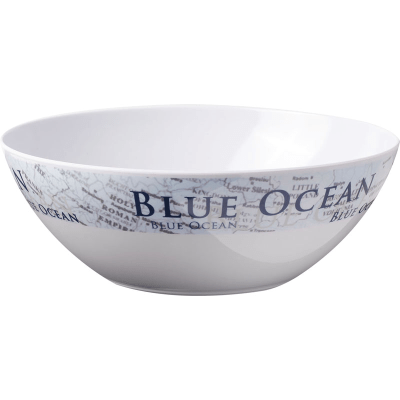 Blue Ocean Household Blue Ocean Salad Bowl 23.5cm